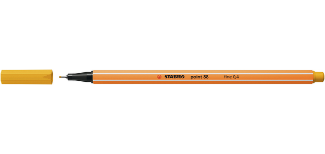 Fineliner STABILO point 88/87 Fin jaune curry
