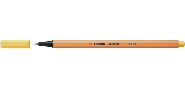 Fineliner STABILO point 88/23 Fin jaune clair