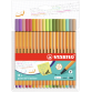 Fineliner STABILO point 88 set 16 couleurs