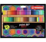 Fineliner STABILO point 88/65 Arty Fin Set 65 Stück