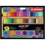 STABILO point 88/65 Arty Fineliner set of 65 pieces