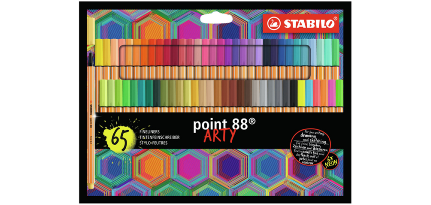 Fineliner STABILO point 88/65 Arty Fin Set 65 Stück