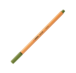 Fineliner STABILO point 88/35 Fin vert mousse