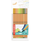 Fineliner STABILO point 88/10 Fin nouvelles couleurs set 10 couleurs