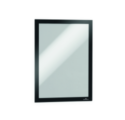 De_pack de 10 cadres d affichage mural duraframe a4 - adhésif et repositionnable - noir