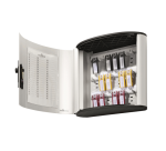 Durable Key Cabinet 54 Combination Hooks + Deposit Slot