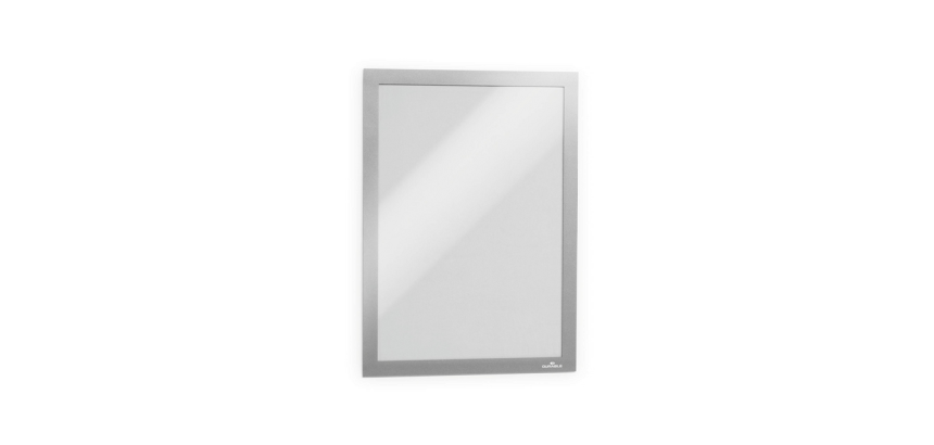 Cadre d'affichage Duraframe Durable 488223 A4 argent métallisé 10 pièces