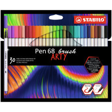 Feutre pinceau STABILO Pen 568 Arty boîte 30 couleurs