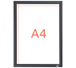 Kliklijst Nobo Impression Pro A4 zwart