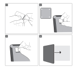 Planning semaine Nobo transparent acryl A4