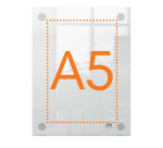 Porte-affiche Nobo Premium Plus A5 acryl
