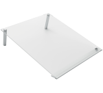 Bloc-notes acrylique Nobo A4 transparent incliné