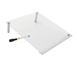 Bloc-notes acrylique Nobo A4 transparent incliné