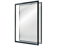 Einschiebbarer Plakathalter Nobo Impression Pro A3 schwarz