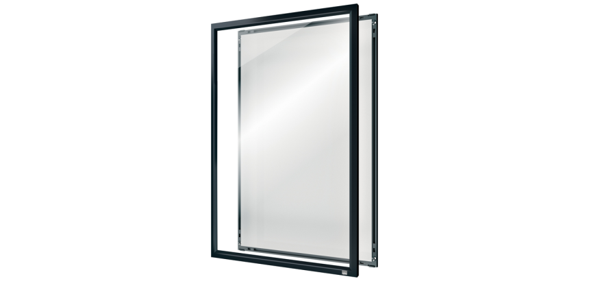 Porte-affiche clipsable Nobo Impression Pro A3 noir