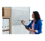 Tableau hebdomadaire Nobo transparent acryl A3