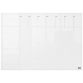 Weekplanner Nobo transparant acryl A3