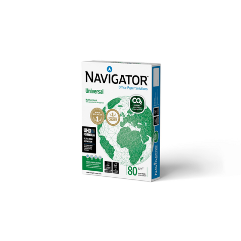 Papier copieur Navigator Universal CO2 A4 80g blanc 500 feuilles