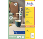 Etiket Avery L3416 rond 60mm wit 1200 stuks