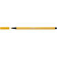 Feutre STABILO Pen 68/87 Medium jaune curry
