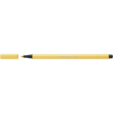 STABILO Pen 68/23 Medium Light Yellow Felt-tip Pen