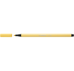 Feutre STABILO Pen 68/23 Medium jaune clair