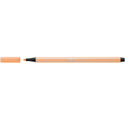 Feutre STABILO Pen 68/25 Medium orange pastel