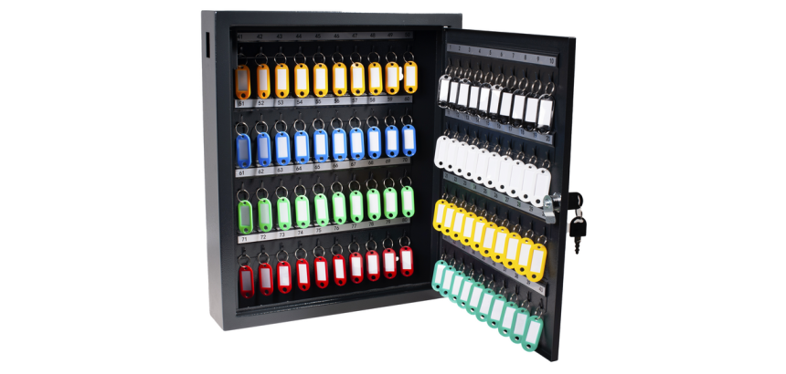 Sleutelkast Pavo Deluxe 80 haken 450x381x83mm