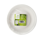 IEZZY Plate Ø230mm white cardboard 100 pieces