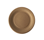 Assiette Papstar 190mm carton brun 50 pièces
