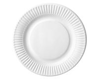 Assiette IEZZY 180mm carton blanc 100 pièces