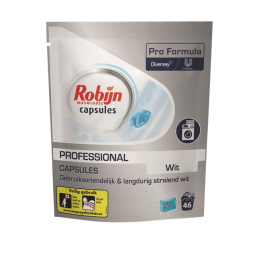 Wasmiddel Robijn Pro Formula capsules Wit 46stuks