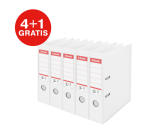 Classeur à levier Esselte Vivida N°1 multipack 75mm A4 5 pièces blanc
