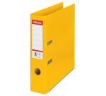 Esselte Nr1 Power Lever Arch File PP 75mm Yellow - Pack of 5