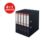 Esselte Vivida Lever Arch File No.1 Multipack 50mm A4 5 pieces black