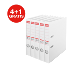 Esselte Nr1 Power Lever Arch File PP 50mm White - Pack of 5