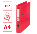 Classeur à levier Esselte N°1 Power PP 50mm rouge 5 pièces