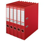 Classeur à levier Esselte N°1 Power PP 50mm rouge 5 pièces