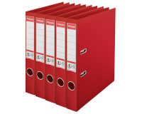 Classeur à levier Esselte N°1 Power PP 50mm rouge 5 pièces