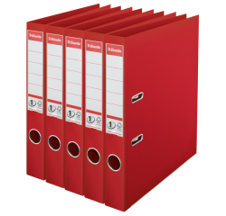 Ordner Esselte No 1 Power PP 50 mm rood 5 stuks
