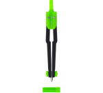 Compas à réglage rapide Faber Castell couleurs assorties