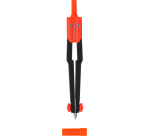 Compas à réglage rapide Faber Castell couleurs assorties