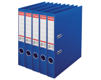 Classeur à levier Esselte N°1 Power PP 50mm bleu 5 pièces