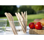 IEZZY 160mm wooden knife, 100 pieces