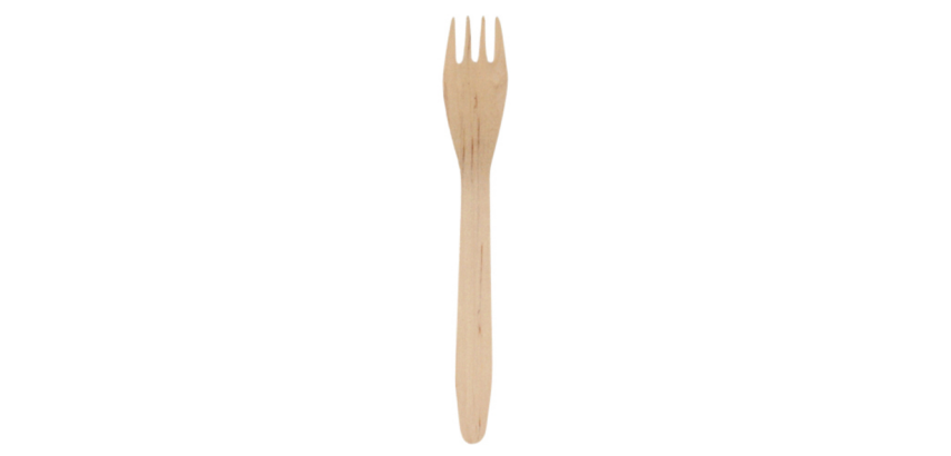 Gabel IEZZY 160mm Holz 100 Stück