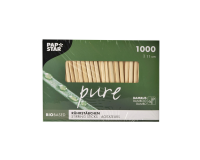 Agitateur en bambou longueur 11 cm - Boîte de 1000