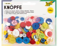 Boutons Folia 100g assorti