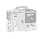 Katrin 61600 hand towels W-Fold Plus 3-ply 203x320mm white 25x 90 sheets
