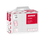 Handdoek Katrin w-vouw 2-laags 203x320mm 25x120 vel wit 61594