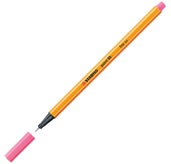 En_rotulador stabilo punta de fib ra point 88 carne oscuro punta fina 0,4mm